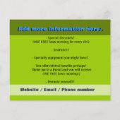 Rasenmäher Landscaper SMALL DK Flyer (Hinten)