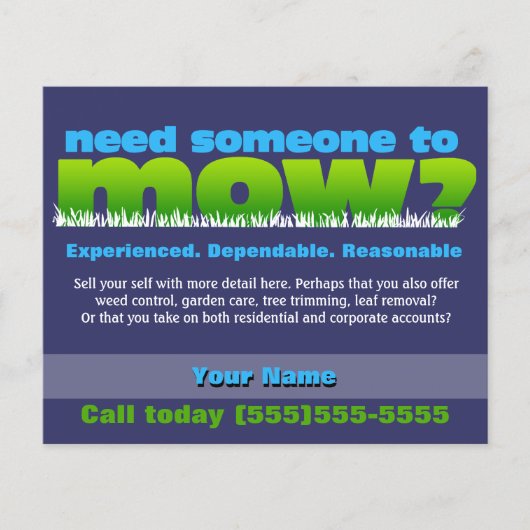 Rasenmäher Landscaper SMALL DK Flyer (Vorne)