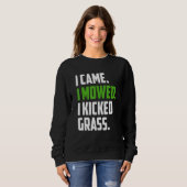 Rasenmäher Landscapi-Rasenmäher Sweatshirt (Vorne ganz)
