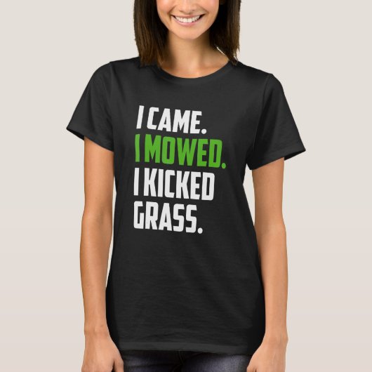 Rasenmäher Landscapi-Rasenmäher T-Shirt (Vorderseite)