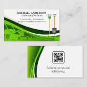 Rasenmäher | Landscaping-Tools Visitenkarte (Vorne/Hinten)