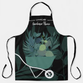 Rasenmäher Landschaft Gärtnergras Blume Schürze (Vorderseite)