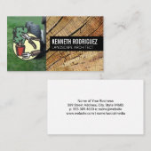 Rasenmäher | Landschaftsbild Visitenkarte (Vorne/Hinten)