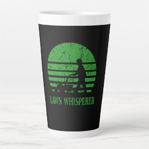 Rasenmäher Lawn Whisperer Gardener Geschenk Milchtasse