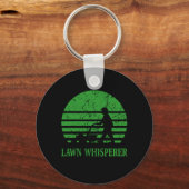 Rasenmäher Lawn Whisperer Gardener Geschenk Schlüsselanhänger (Vorderseite)