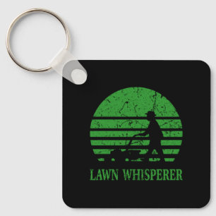 Rasenmäher Lawn Whisperer Gardener Geschenk Schlüsselanhänger