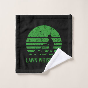 Rasenmäher Lawn Whisperer Gardener Geschenk Waschlappen