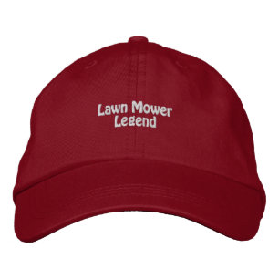 'Rasenmäher-Legende' Opa, Papa, Lustiges Geschenk Bestickte Baseballkappe