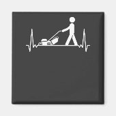 Rasenmäher Magnet (Vorne)