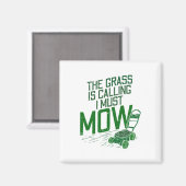 Rasenmäher Magnet (Vorderseite/Rückseite)