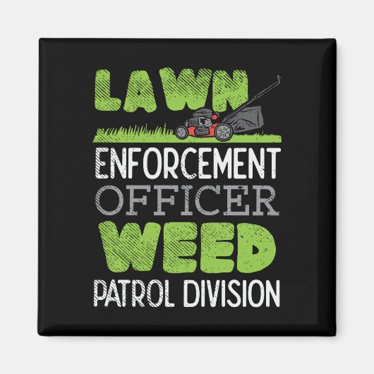 Rasenmäher Magnet (Vorne)