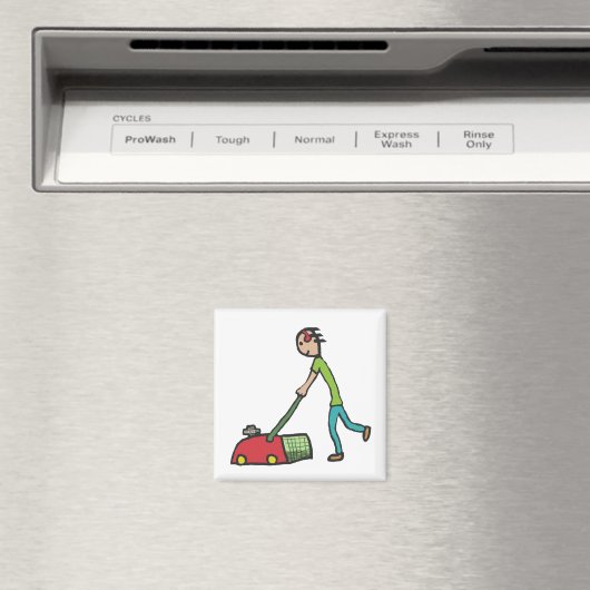 Rasenmäher Magnet (In Situ (Geschirrspüler))