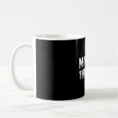 Rasenmäher mähte die Rasenmäher Kaffeetasse (Links)