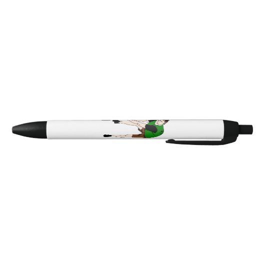 Rasenmäher Mann Cartoon Funny Art Kugelschreiber (Unterseite)