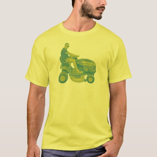 Rasenmäher-Mann T-Shirt (Vorderseite)