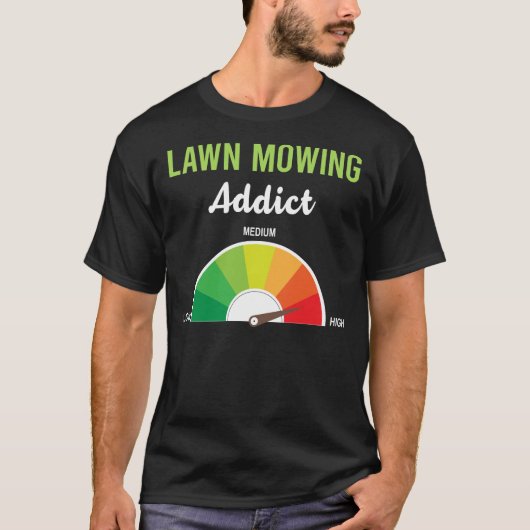 Rasenmäher mit Duftmäher T-Shirt (Vorderseite)