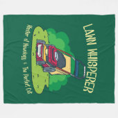 Rasenmäher mit Whisperer-Rasenmäher Gartengarten Fleecedecke (Vorderseite (Horizontal))