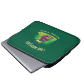 Rasenmäher mit Whisperer-Rasenmäher Gartengarten Laptopschutzhülle (Vorne Knopf)