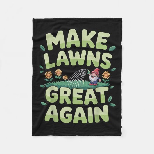 Rasenmäher Neuheit für Männer Frauen Kinder Landsc Fleecedecke (Vorderseite)