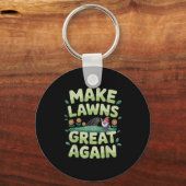 Rasenmäher Neuheit für Männer Frauen Kinder Landsc Schlüsselanhänger (Vorderseite)