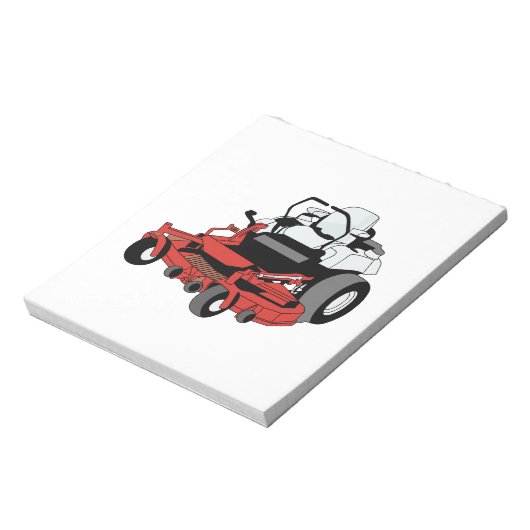 Rasenmäher Notizblock (Rotiert)