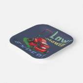 Rasenmäher Pappteller (Gewinkelt)