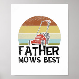 Rasenmäher - Pater Mows Best Poster