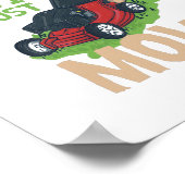 Rasenmäher Poster (Ecke)