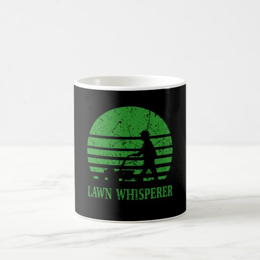Rasenmäher-Rasen-Flüsterer-Gärtner-Geschenk Kaffeetasse (Mittel)