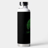 Rasenmäher-Rasen-Flüsterer-Gärtner-Geschenk Trinkflasche (Rechts)