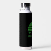 Rasenmäher-Rasen-Flüsterer-Gärtner-Geschenk Trinkflasche (Rechts)