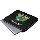Rasenmäher - Rasenflüster Laptopschutzhülle (Vorne Knopf)
