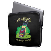 Rasenmäher - Rasenflüster Laptopschutzhülle (Vorderseite Links)
