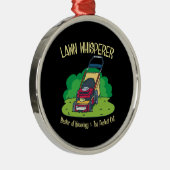 Rasenmäher - Rasenflüster Ornament Aus Metall (Rechts)