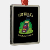 Rasenmäher - Rasenflüster Ornament Aus Metall (Rechts)