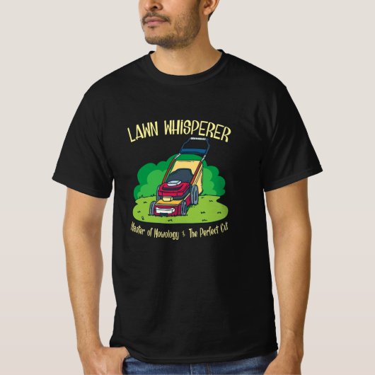 Rasenmäher - Rasenflüster T-Shirt (Vorderseite)