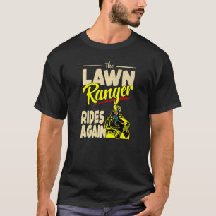 Rasenmäher Rasenmäher Bauer Landschaft T-Shirt
