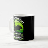 Rasenmäher Rasenmäher Gartengartenlandschaft Kaffeetasse (Vorderseite Links)
