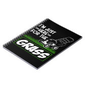 Rasenmäher Rasenmäher Notizblock (Linke Seite)