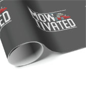 Rasenmäher, Rasenmäher und Rasenmäher Geschenkpapier (Rolleneckpunkt)