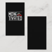 Rasenmäher, Rasenmäher und Rasenmäher Visitenkarte (Vorne/Hinten)