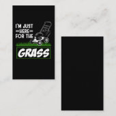 Rasenmäher Rasenmäher Visitenkarte (Vorne/Hinten)