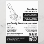 Rasenmäher, Rasenpflege Flyer (Vorne)