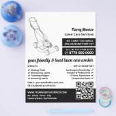 Rasenmäher, Rasenpflege Flyer (Einzeln)