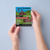 Rasenmäher, Rasenpflege Flyer (Gruppe)