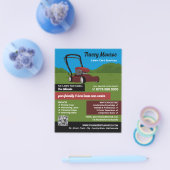 Rasenmäher, Rasenpflege Flyer (Einzeln)