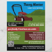 Rasenmäher, Rasenpflege Flyer (Vorne)