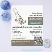 Rasenmäher, Rasenpflege Flyer (Einzeln)