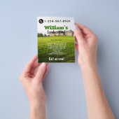 Rasenmäher, Rasenpflege Flyer (Gruppe)