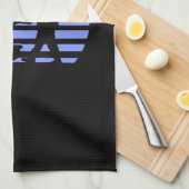 Rasenmäher Retro Geschirrtuch (Viertel Falte)